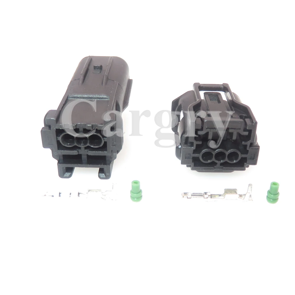 1 Set 3P AC Assembly Car Wiring Terminal Waterproof Plug 6189-1129 6188-4920 Auto Crankshaft Position Sensor Socket for Toyota