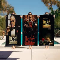 Classic Film The Godfather Beach Towel For Kids Personalized Bath Towel Pool Towel Vacation Gift Picnic Towel Party Gift 1