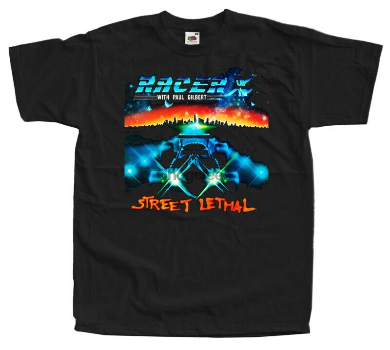 Racer X Street Lethal Tshirt Black Sizes S5xl 100 Cotton Tailor