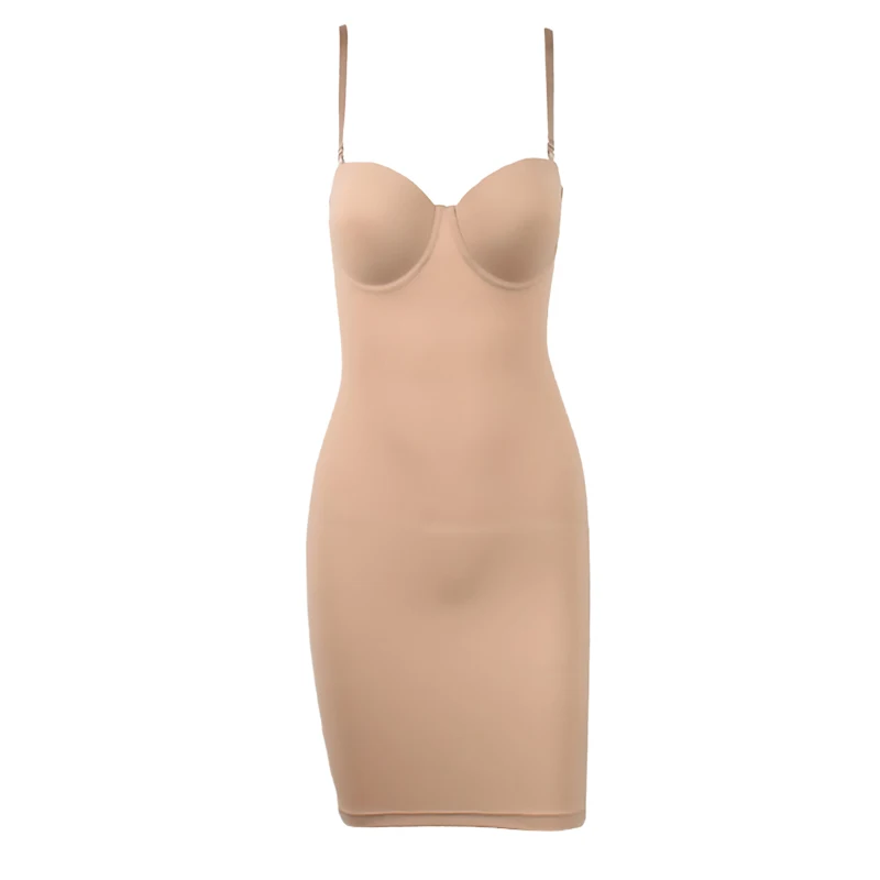 Nude Shapewear Control Slip Dress, Lingerie