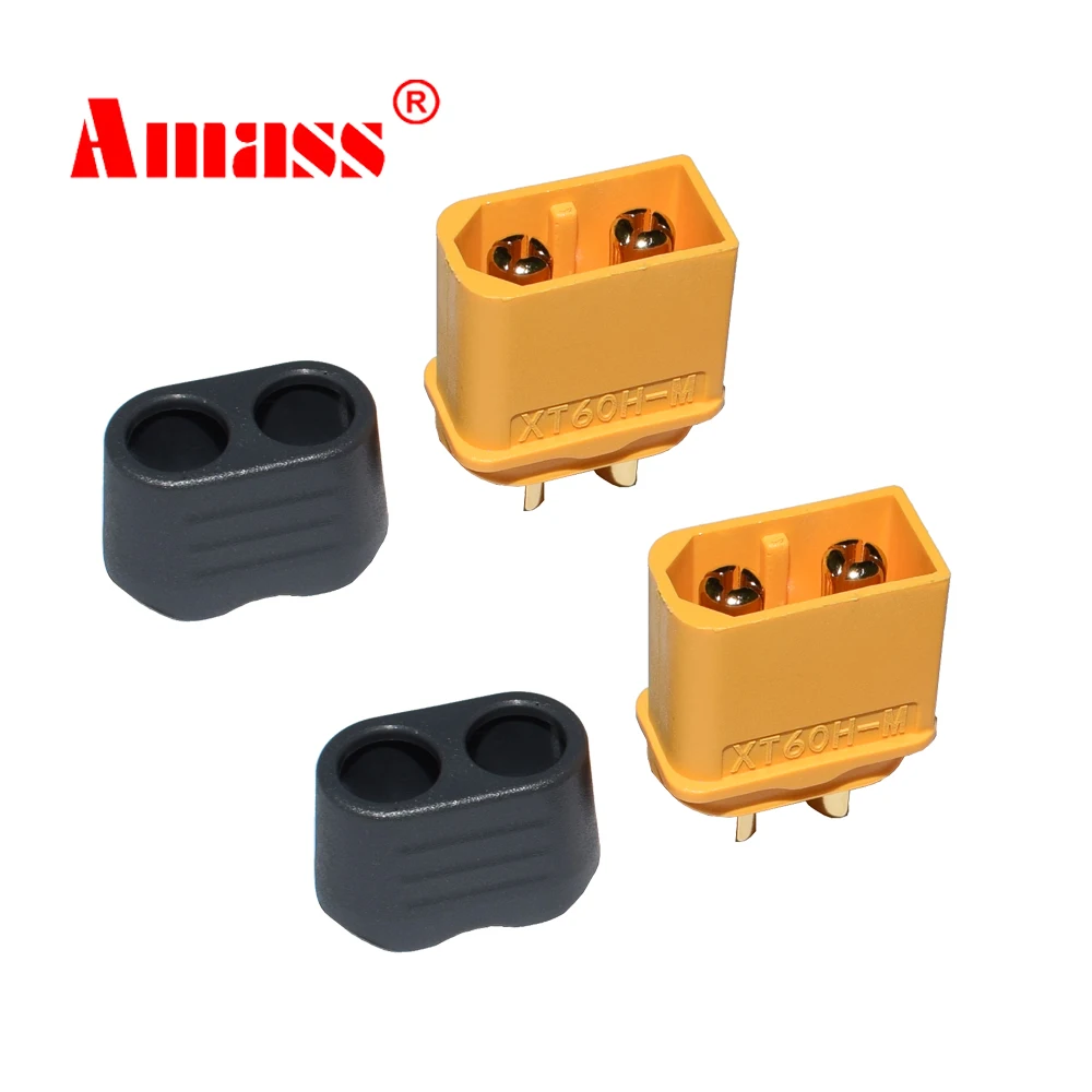 S7e867172e0e244a39fcaf1bb6a2529eeg 10 PCS Amass XT60 Female&Male Connector Plugs XT60 Connectors XT60H For RC Lipo Battery Rc Drone Airplane Accessories Wholesale