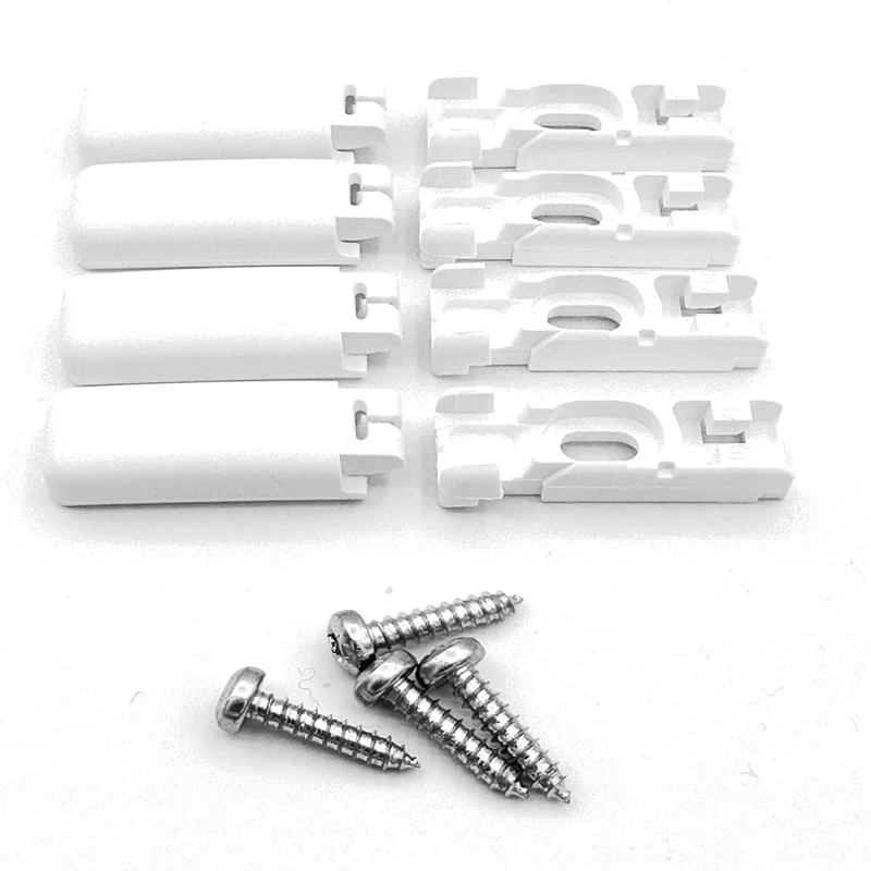 Blind Support Base 6Pcs With Screws Roller Shade Replacement Accessories For Household And Commercial Use