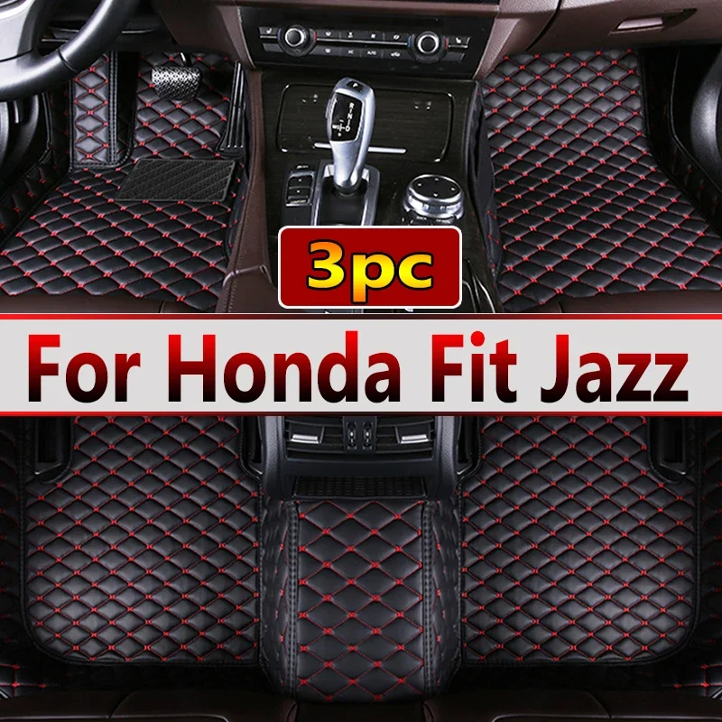 

Car Floor Mats For Honda Fit Jazz 5-seat 2014 2015 2016 2017 2018 2019 2020 Custom Auto Foot Pads Automobile Cover accessories