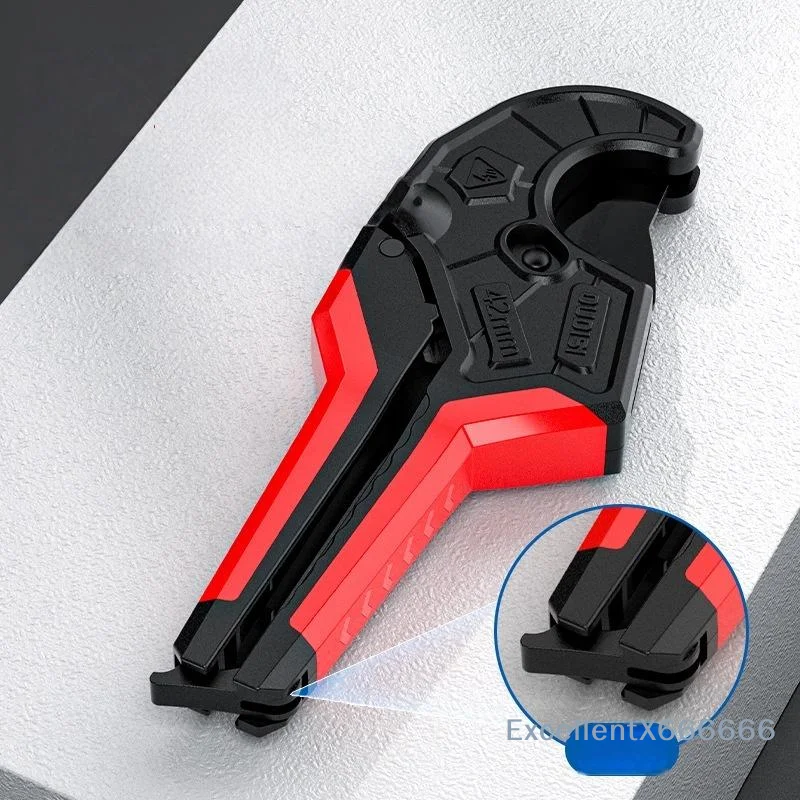 1Pcs 전문 파이프 커터 0-42mm 배관 개조 작업용 알루미늄 합금 래칫 튜브 가위