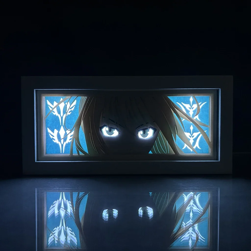 Paper Cut Light Box Saber Fate Stay Night Anime Led Light for Bedroom Decoration Desk Lightbox Birthday Gift Manga Table Lamps 2