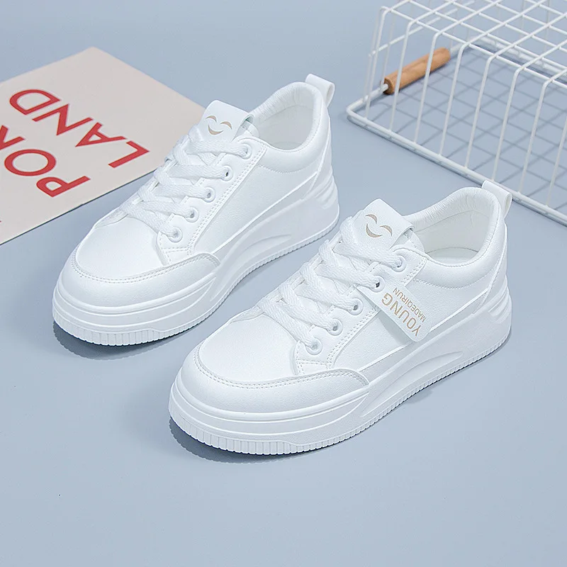 Small White Shoes Women's 2023 Spring New Women's Shoes Summer Students Can Wear Flat Soles Spring and Autumn Popular Sports