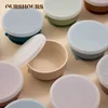 Baby Silicone Suction Bowl with Lid Non-toxic Anti-fall Toddler Feeding Bowls Food Grade Kids Training Eating Tableware BPA Free 1