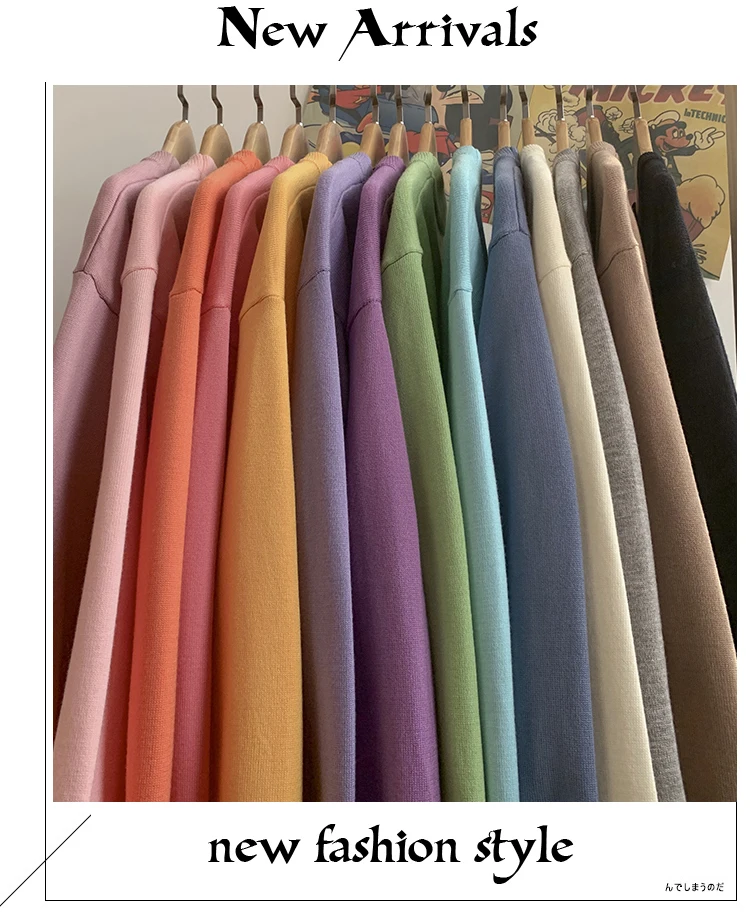 2023 vintage 15 cores camisola de inverno masculino lã japonesa