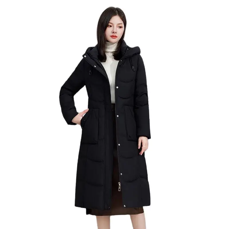 

Kangbo/Original Down Jacket Female 2023 Anti-season New Long Winter Loose High-grade Cold-proof Warm Thick Coat Female Tide。