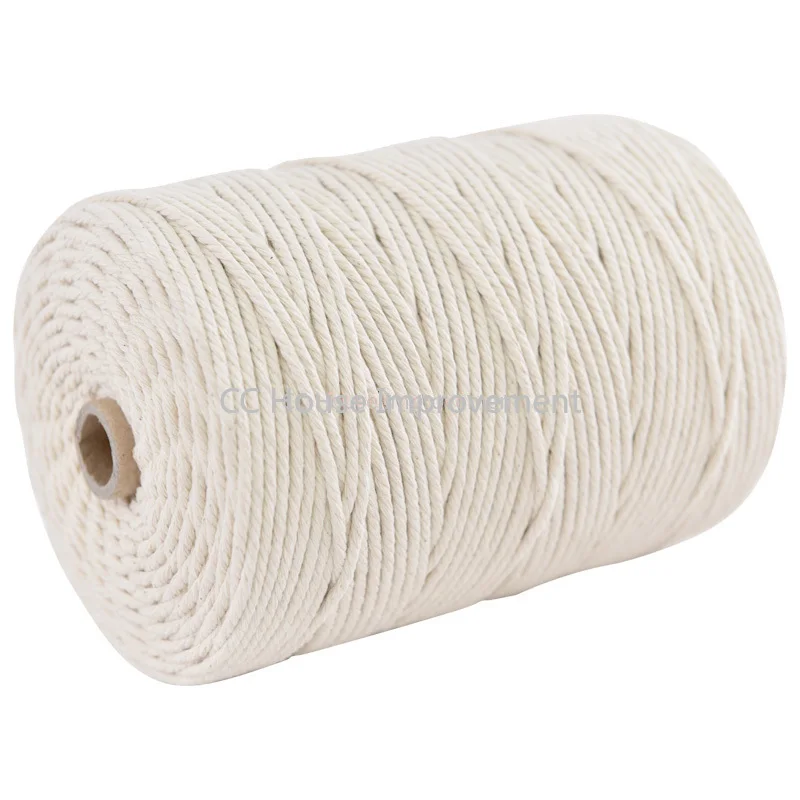 Macrame Twisted String Cotton Cord for DIY Home Wedding