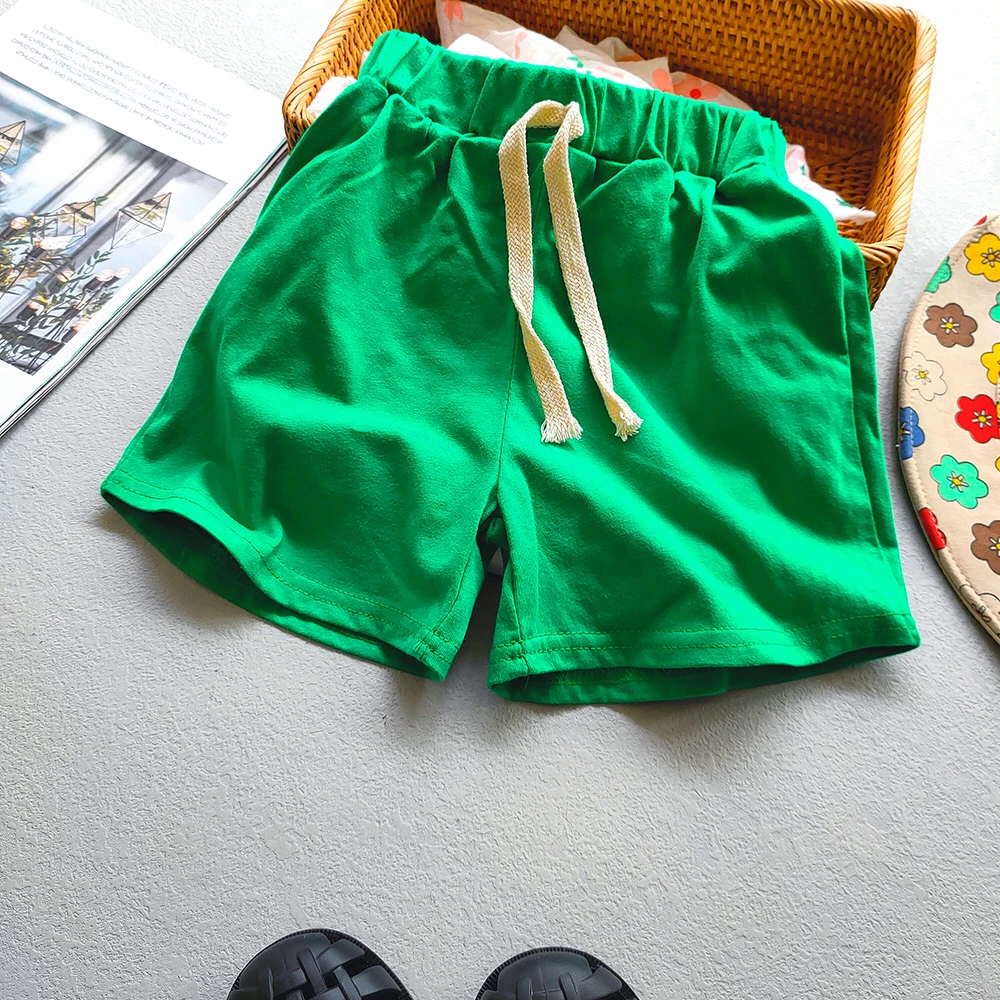 Kids Shorts Kids Girls Sport Shorts Korean Candy Color Cotton Panties 2-10 Years Baby Boy Shorts Short Pant For Girls Summer