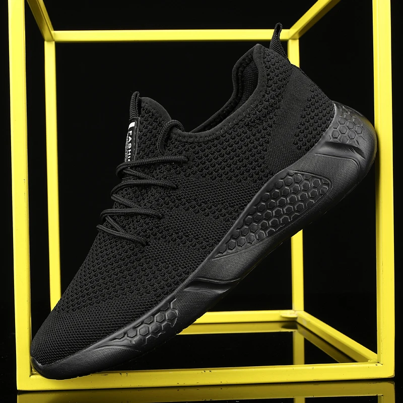 

Casual Men's Running Shoes Woven Breathable Shoes Mens Sports Shoes Athletic Shoes Outdoor Walking Comfortable Gym Sneakers