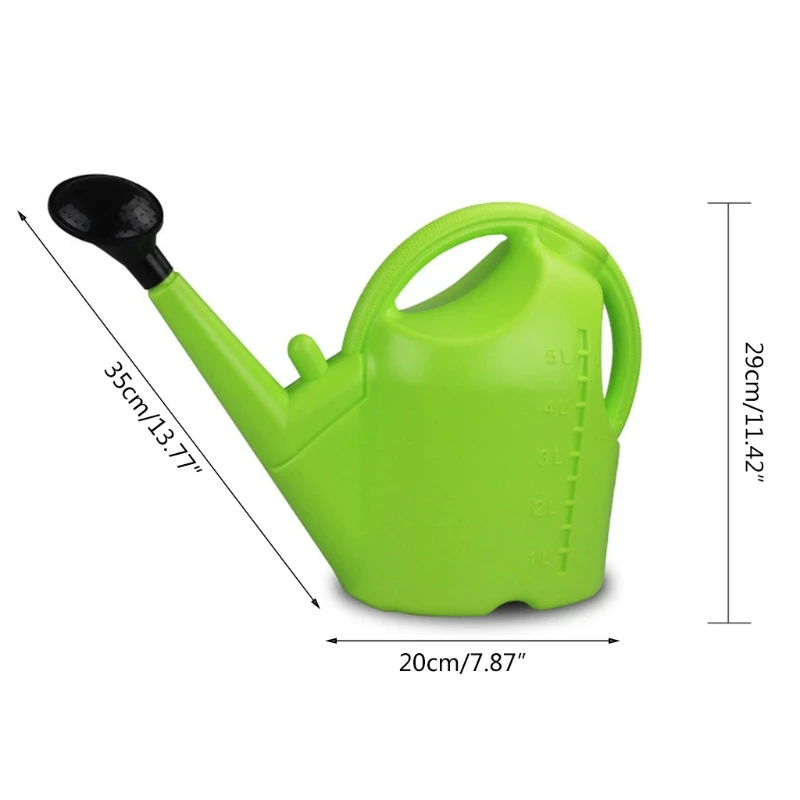 Garden Watering Can with Long Mouth Handle Large Capacity Watering Kettle Sprinkler for Indoor Outdoor Flower Plant Supply watering can garden tools
