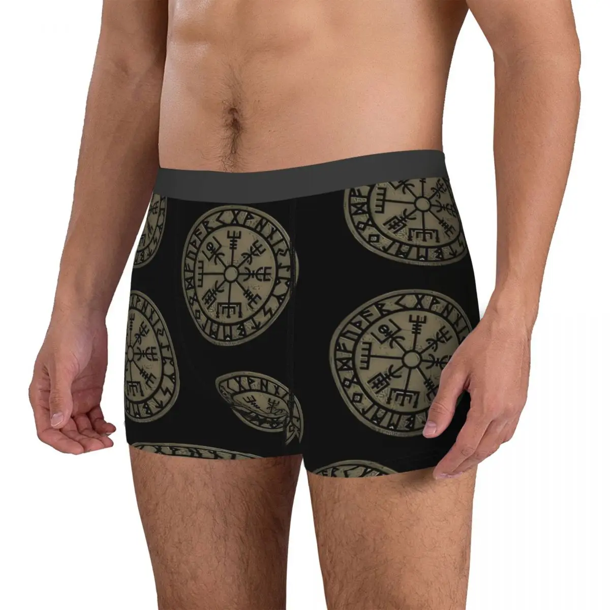 Viking Compass Man's Boxer Briefs Underwear Viking Highly Breathable High Quality Sexy Shorts Gift Idea 3