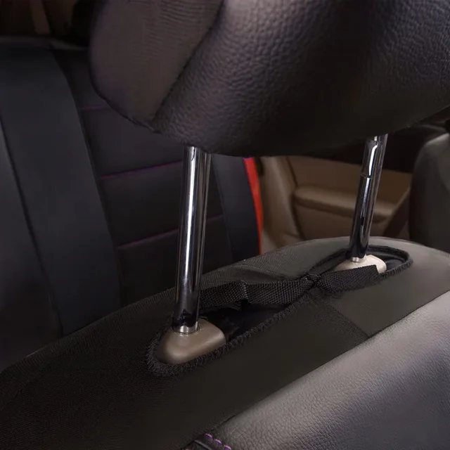 シートカバー PUレザーカーシートカバーブラックフロントシートクッションフィットAcura RDX TLX Pu Leather Car Seat Covers Black Front Seat Cushi