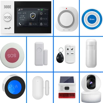 PGST Tuya Smart Wireless Home Security Alarm Combination Set 1