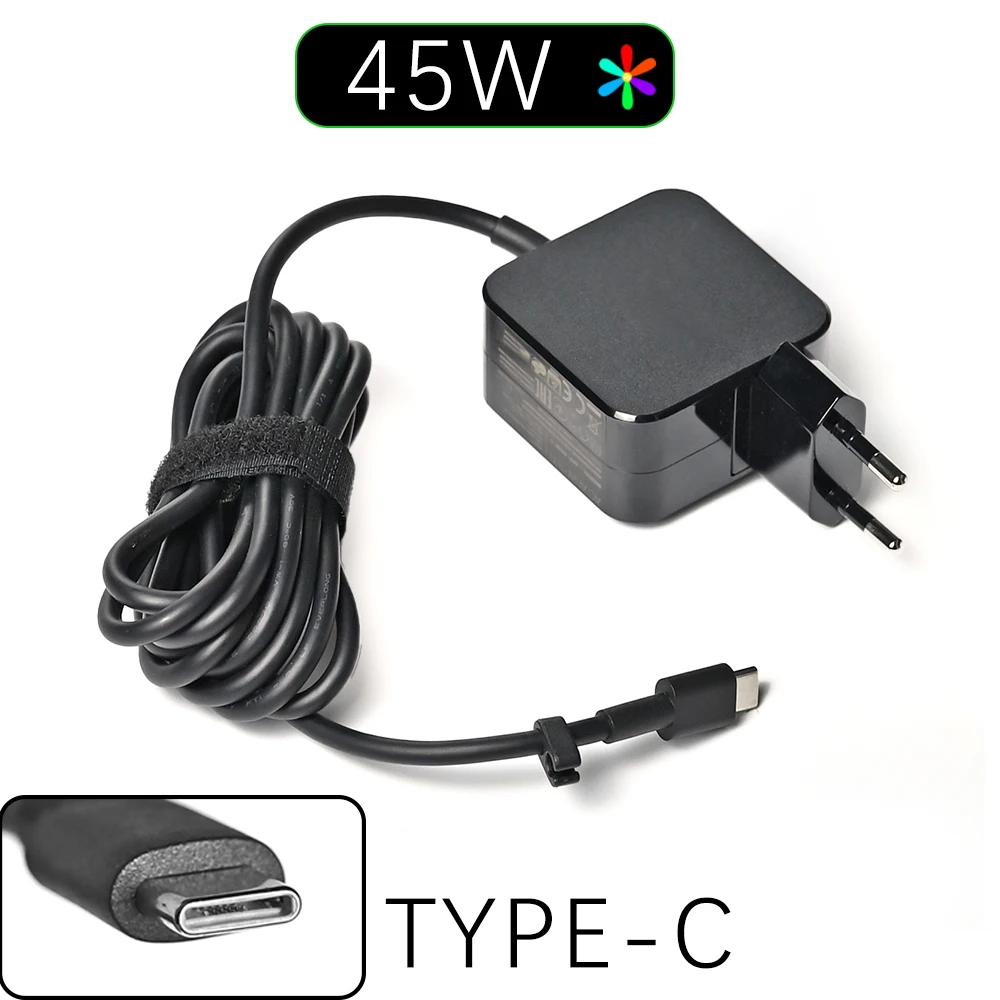 Tipo-c Usb-c Adaptador ac Carregador para Asus Chromebook C302 C302c C302ca C523 C523n C523na Ux370ua Ux370u Ux370 Ux390 20v 2.25a 45w