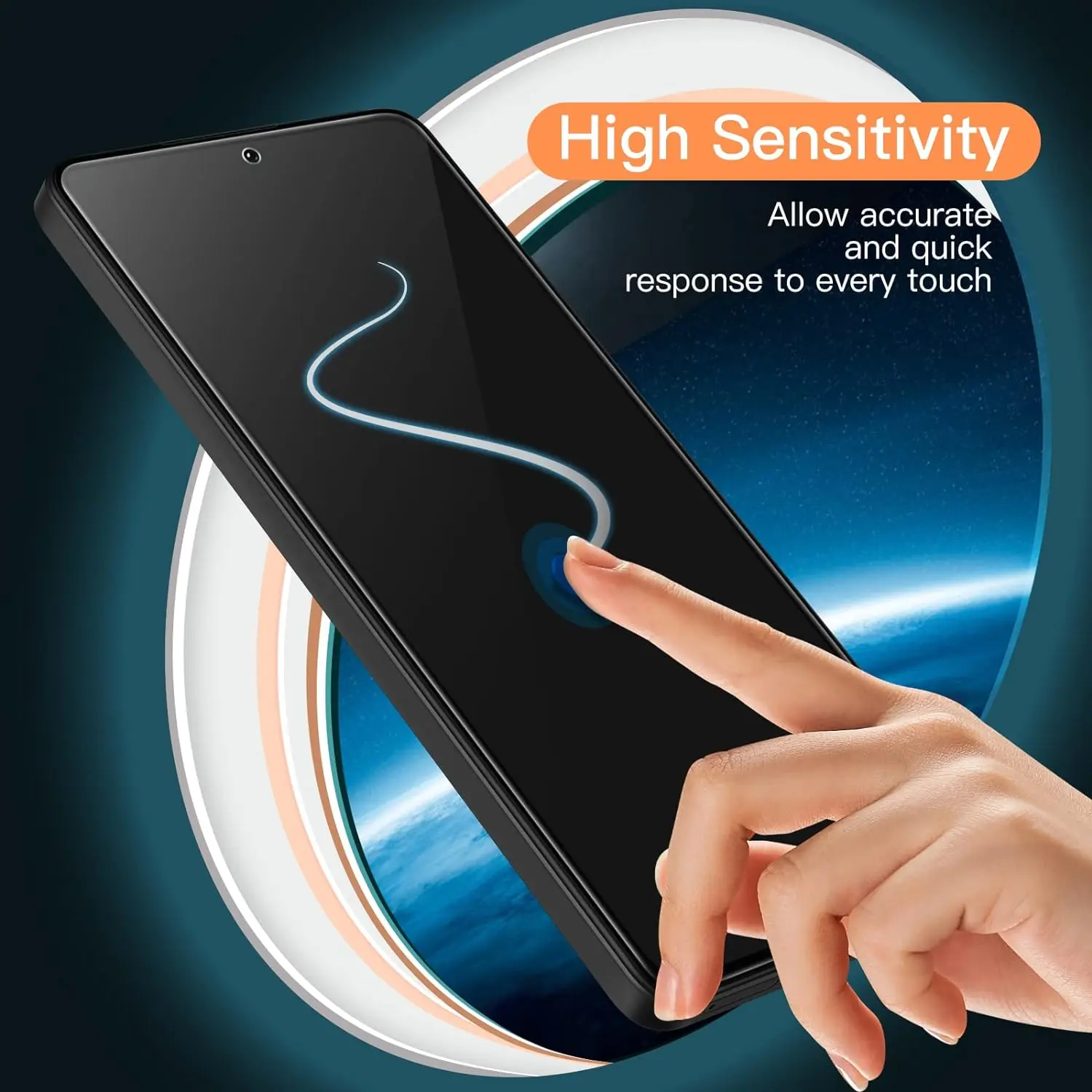 High Definition Tempered Glass Screen Protector - Premium Quality Film