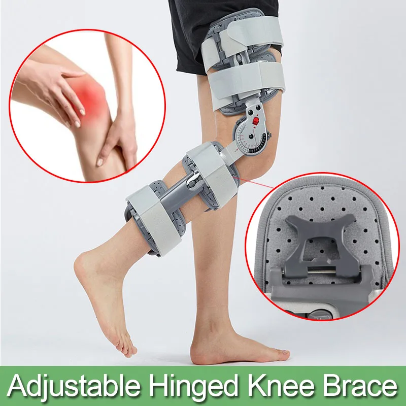 

Adjustable Knee Support Joint Pain Fixation Brace Lower Limb Bracket Orthopedic Knee Brace Fracture Ligament Strain Orthosis