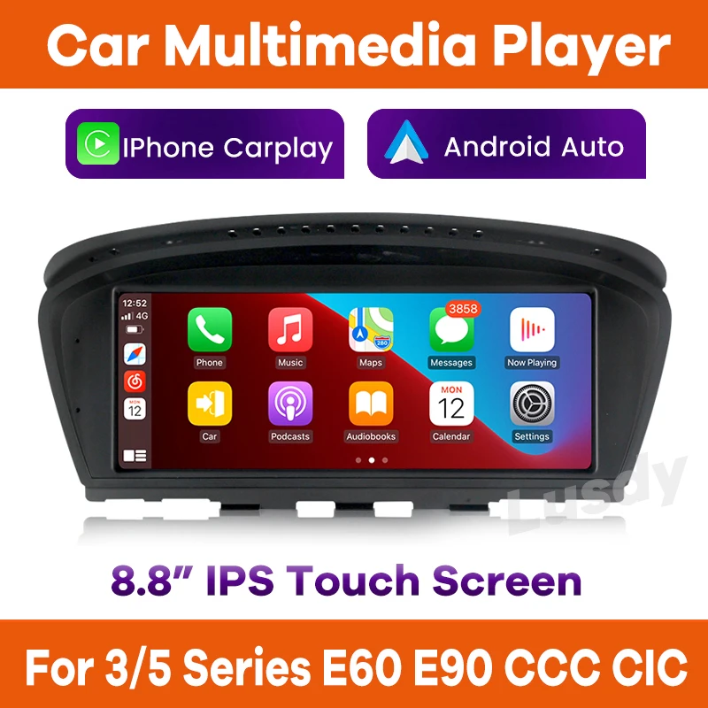 8.8" Android Touchscreen For BMW 3/5/6 Series With CCC System - Wireless CarPlay & Android Auto