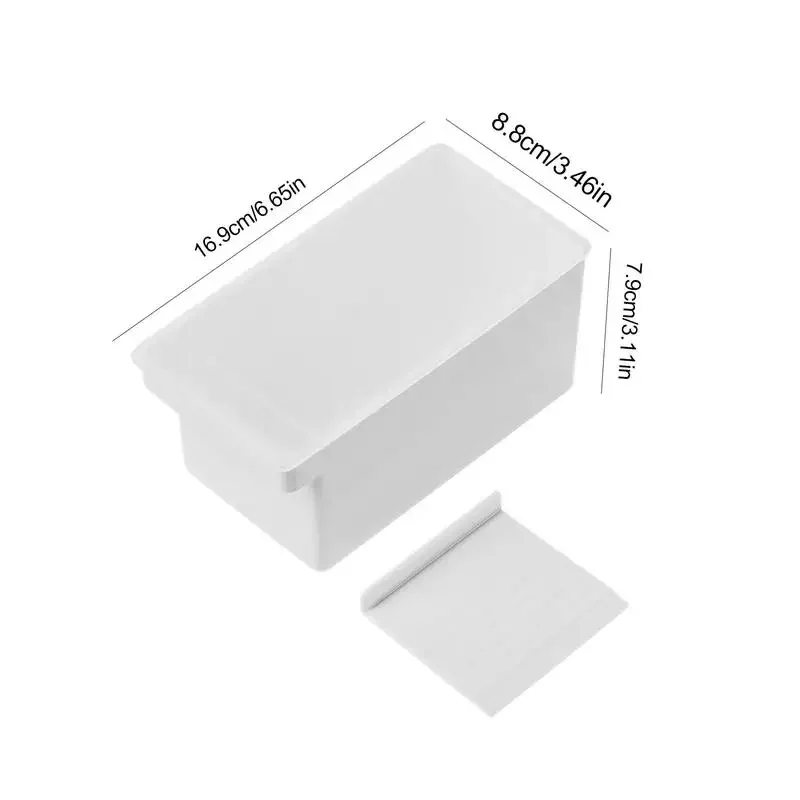 Durable Butter Cutter Box Unbreakable Butter Dish with Clear Lid and Cutter Space-Saving and Easy Cutting Dish