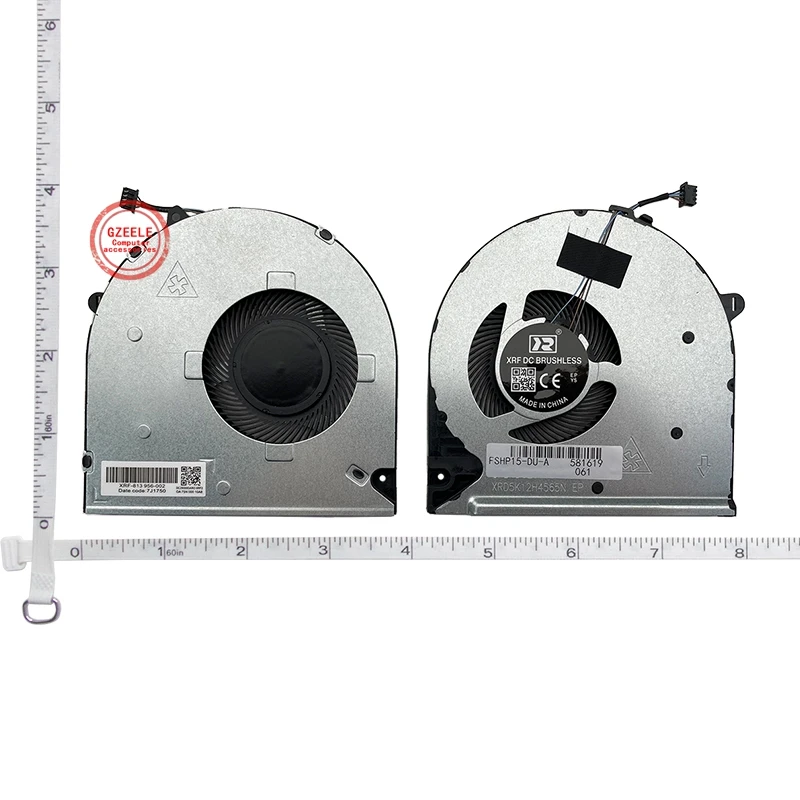Ventola Di Raffreddamento Della Cpu Per Hp 15-Du 15S-Du 15S-Dy 15-Dw 15S-Gr Tpn-C139 250 G8 Muslimatexam L52034-001