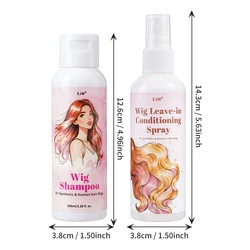 Luxurious Wig Revitalizing Spray - Hydration, Frizz Control & Long - Lasting Freshness - 2pcs