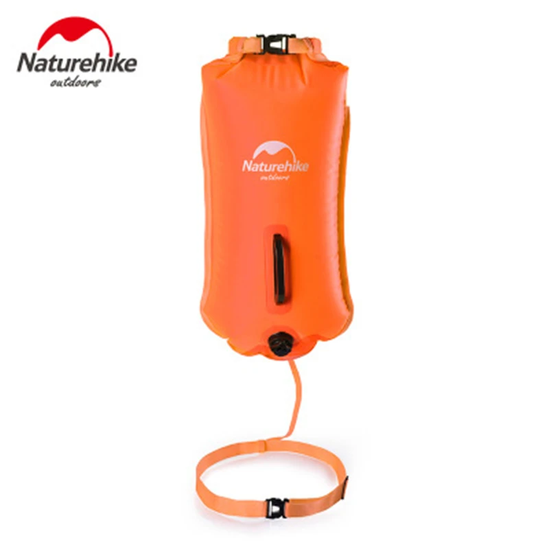 Naturehike Inflatable Waterproof Bag 18L Aquatic Sports Float Storage Bag Swimming River Boating Rafting Dry Wet Separation