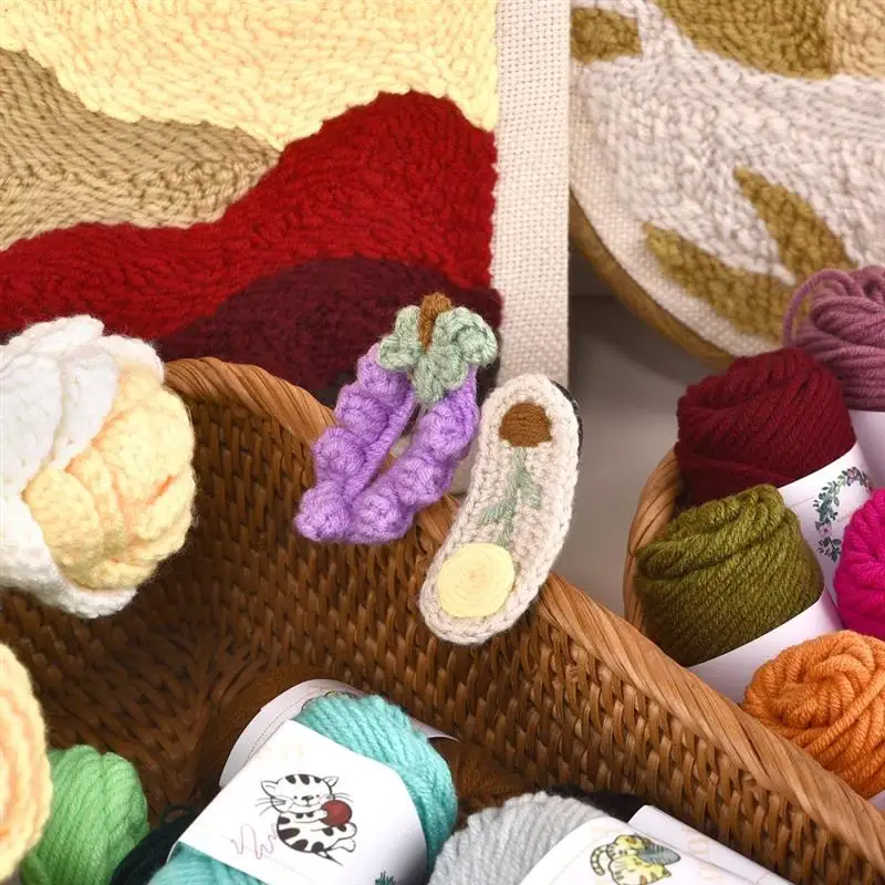 Description Picture 6 of item10G 5ply Cotton Knitting Wool Yarn Thick Fiber Yarn Velvet Yarn Hand Knitting Wool Crochet Yarn For DIY Sweate Hat Dolls