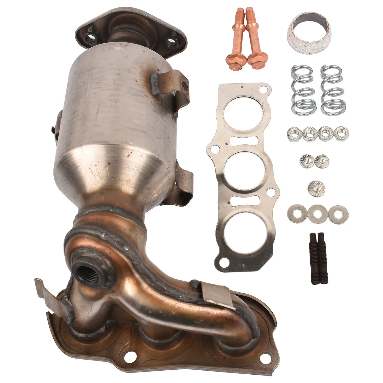 Catalytic Converter W/ Fitting Kit For Toyota Aygo Peugeot 107 2005-2014 0342K8 Automobiles, Parts & Accessories