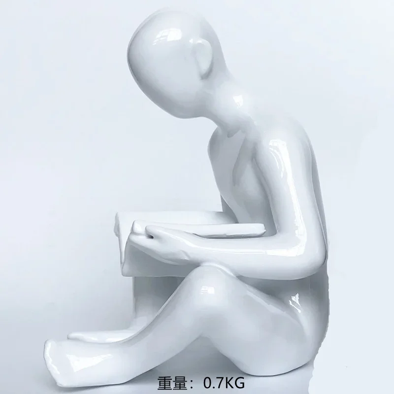 골든 보이 북엔드 북 스탠드 거치대 책장 책상 정리함 선반, 사무실 액세서리 문구, 크리에이티브 2 개