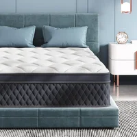 Full Size Mattress, 12 Inch Memory Foam Hybrid Mattress, Pressure Relieving Bed in a Box, Edge Support, Fiberglass-Free 1