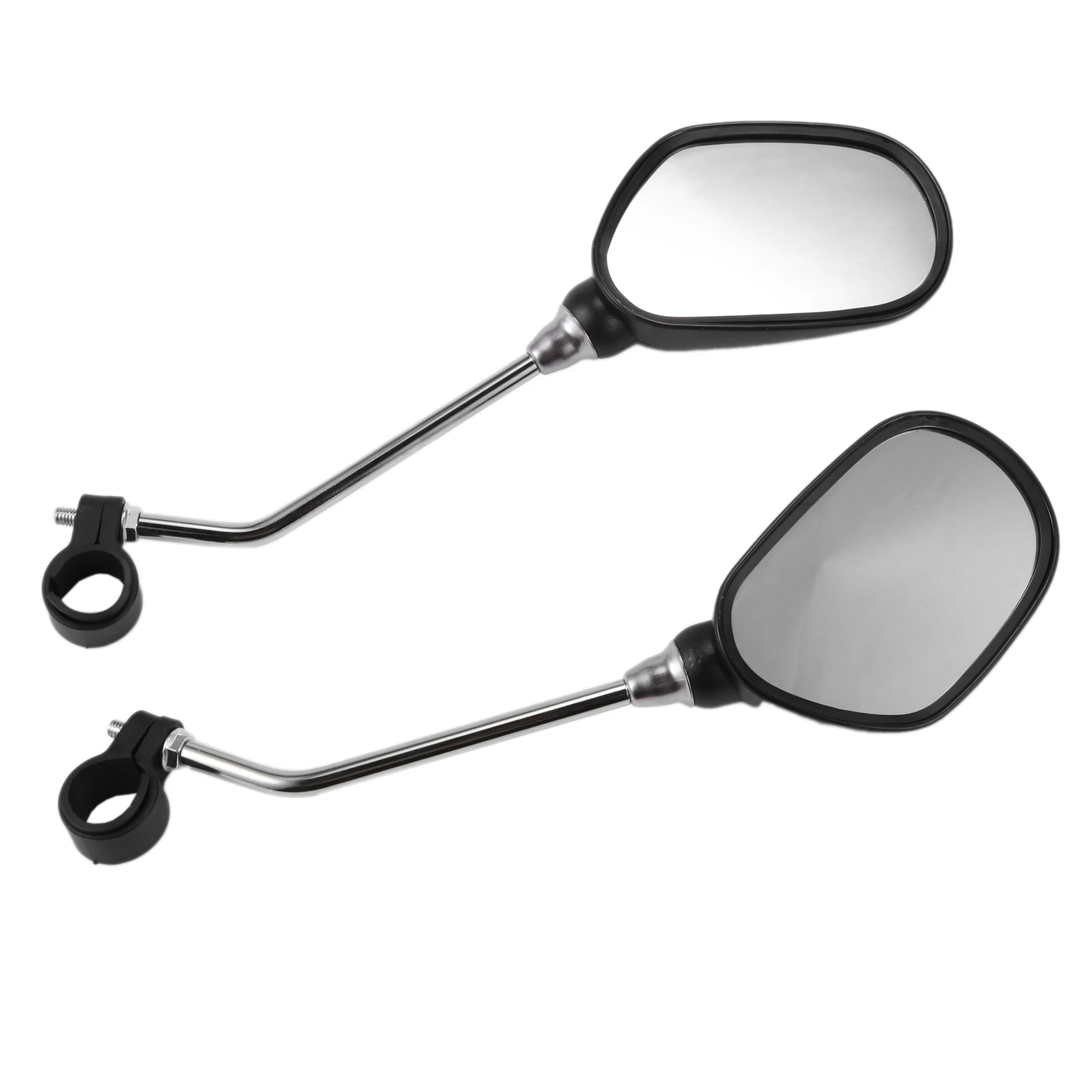 

1 Pair Bike Rearview Mirror Safety Bicycle Rear View Glass Mirrors Adjustable Cycling Rearview Left Right Mirror