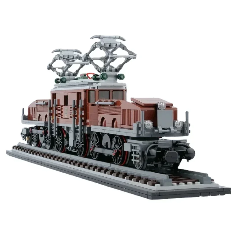 Bloques de construcción para niños, juguete de ladrillos para armar modelo de tren locomoteado de cocodrilo, de alta tecnología, ideal para regalo, código 1271, compatible con 10277