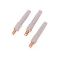 1Pcs Durable Coating Protect Welding Contact Tips 0.8/1.0/1.2mm Copper MIG Nozzle Tip Conductive 45mm Welding Tool Parts - Image 4