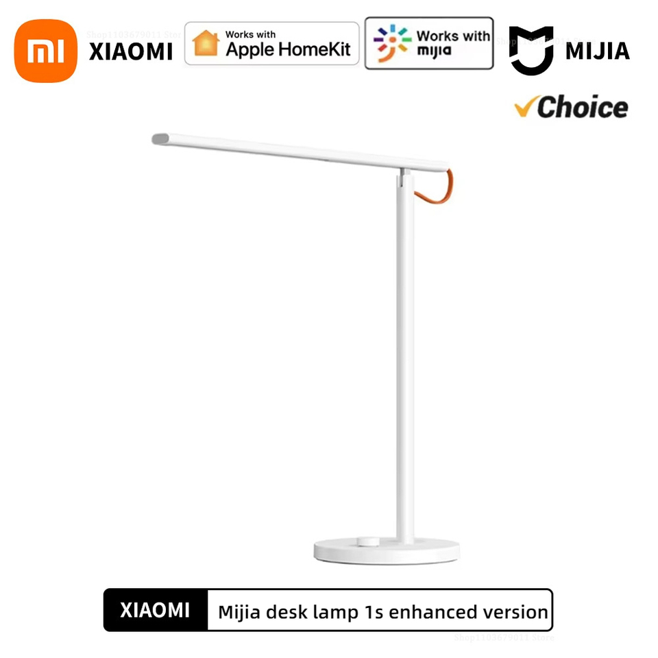 Xiaomi Mijia Table Lamp 1S Enhanced Version Ra95 High Color Rendering Index Support Voice Control Eye Protection Fold Desk Light
