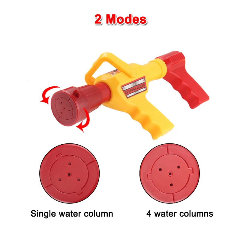 Lot De 6 Pistolets à Eau Extincteur – Jouets De Plage Et Bain – Forme Originale – Plastique Non Toxique – Durable – Dès 3 Ans