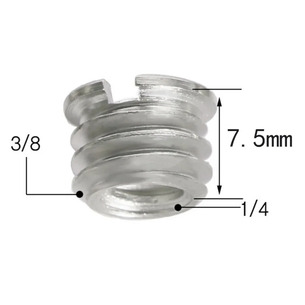 1/4 3/8 To 5/8 Female Male Threaded Tripod Screw Mount Adapter LS082 For Tripods