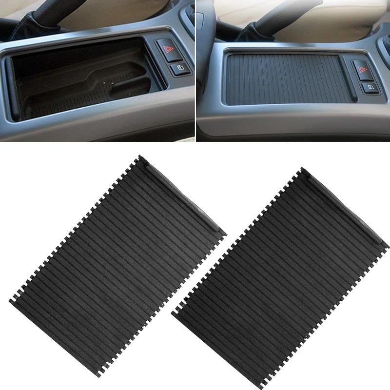 

For BMW X5 E53 Car Center Console Cover Slide Roller Blind Cover Water Cup Holder Curtain Interior Accessories 1998-2006