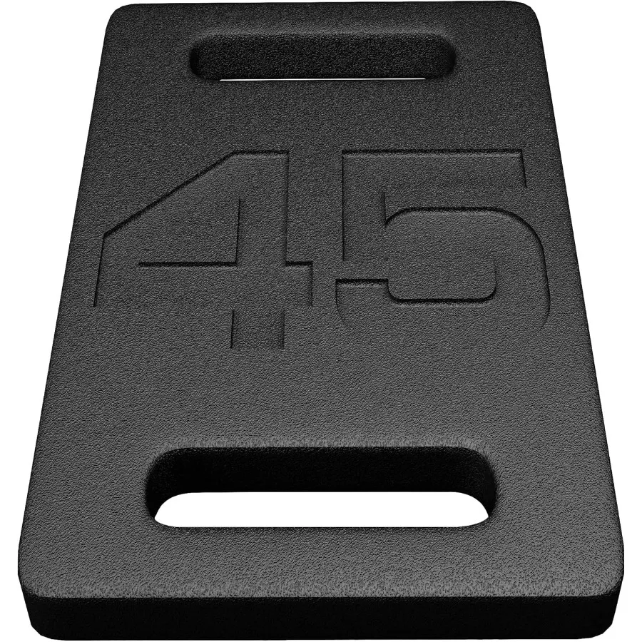 Cast Iron Plate, Weighted Plate for Swings, Squat, Strength Training, Fitness Workout, and Home Exercises,45 Pounds