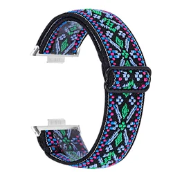 Elastic Weave Bracelet | Stylish Strap Accessory - Huawei Watch Fit 4 (19)