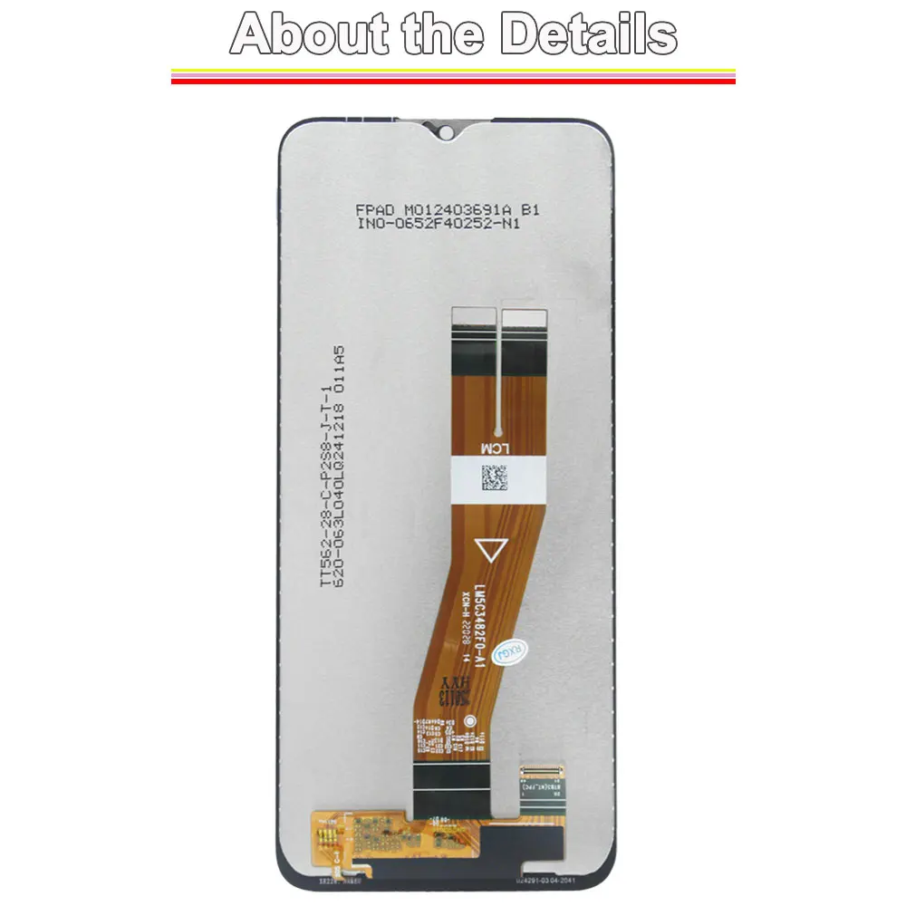 6.5 LCD Touch Screen Digitizer Assembly with Frame