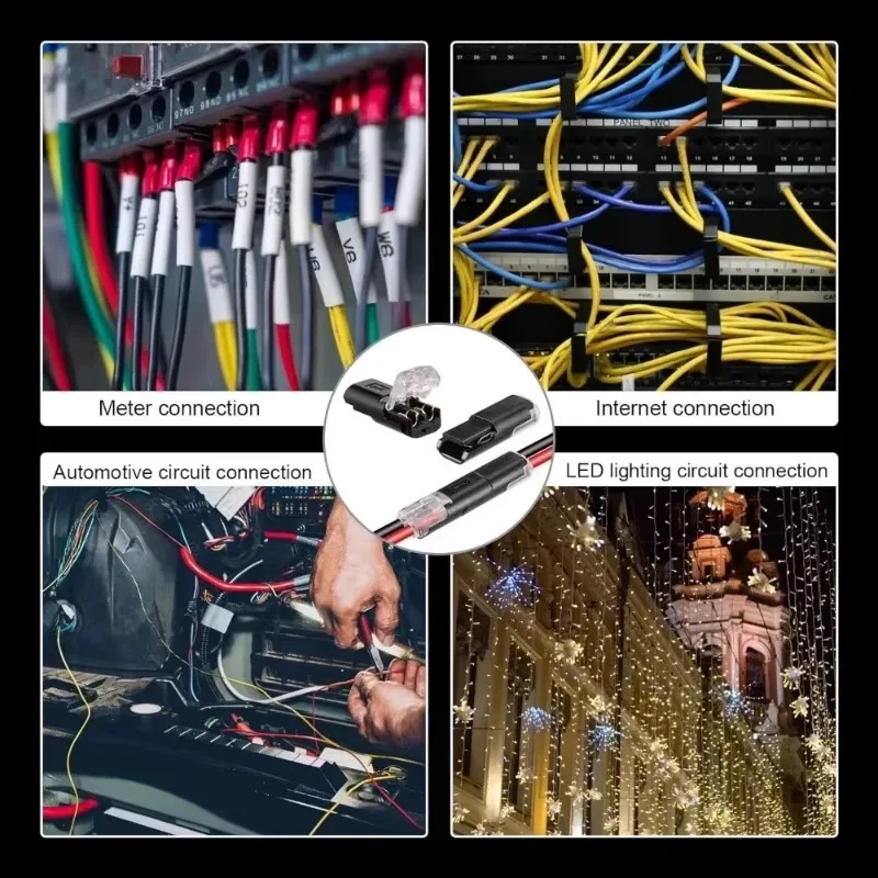Bulk Quick Splice Crimp Terminal Connectors for Electrical Wire Connections