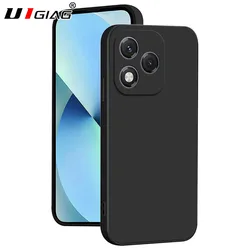 Custodia in silicone ultra sottile nera opaca - Guscio protettivo in TPU satinato