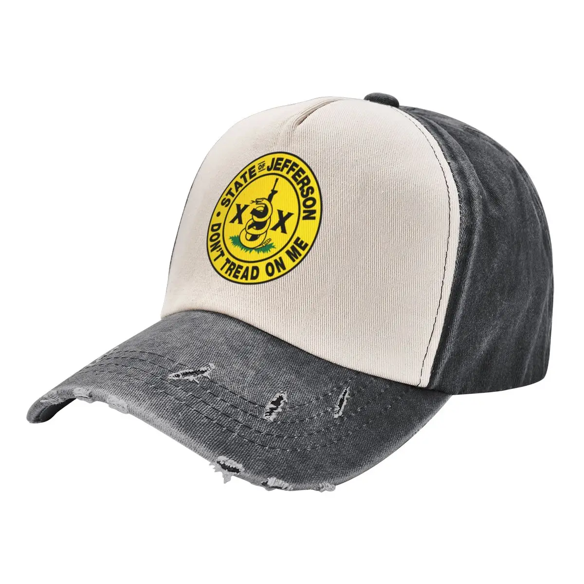 

State of Jefferson Don't Tread on Me Baseball Cap hiking hat Luxury Cap sun hat Men Hats Women's