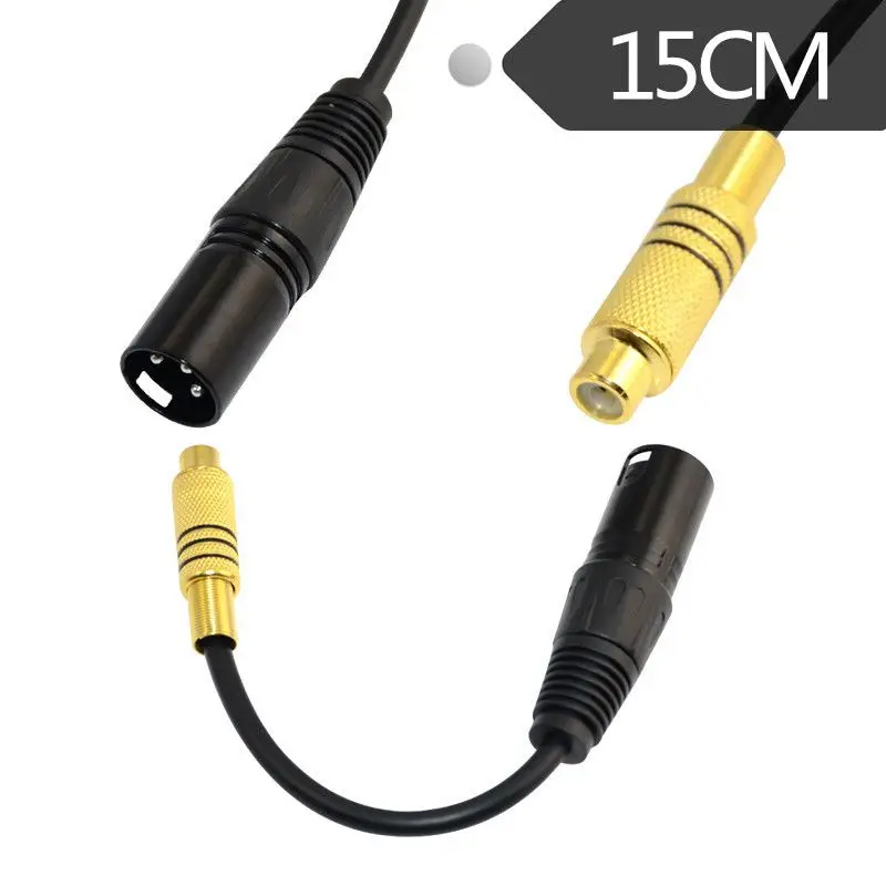 Xlr Xlr Maschio Femmina A Rca Sedile Femmina, Maschio Femmina Da Xlr A Loto Femmina Balance Per Rca Balance To Lotus 15Cm