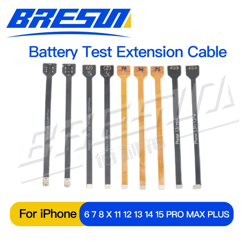 

Battery Extension Flex Cable for iPhone X to 14 15Pro Max Replacement Maintanence iPhone Battery Extension Test Cable 6 7 8 Plus
