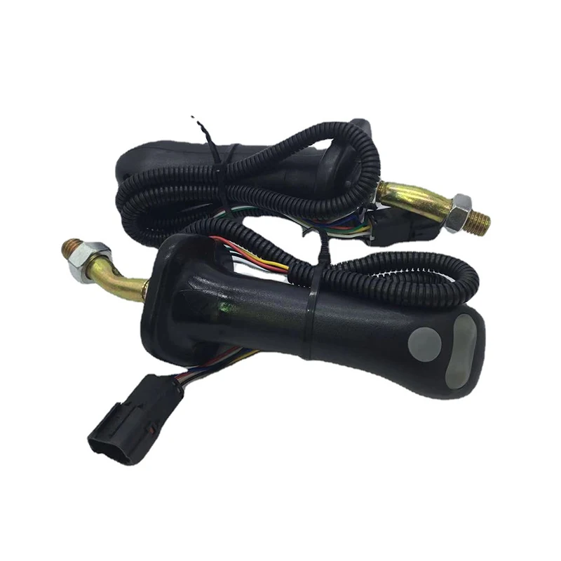 조이스틱 굴삭기 부품, Kovax dx225/dh225-9 dh300-9 파일럿 핸들, 고무 굴삭기 액세서리, 2 개