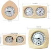 5 Type Original Wood Hemlock Sauna Hygrothermograph Durable Thermometer Hygrometer Humidity Temperature Measure Gauge For Indoor 2