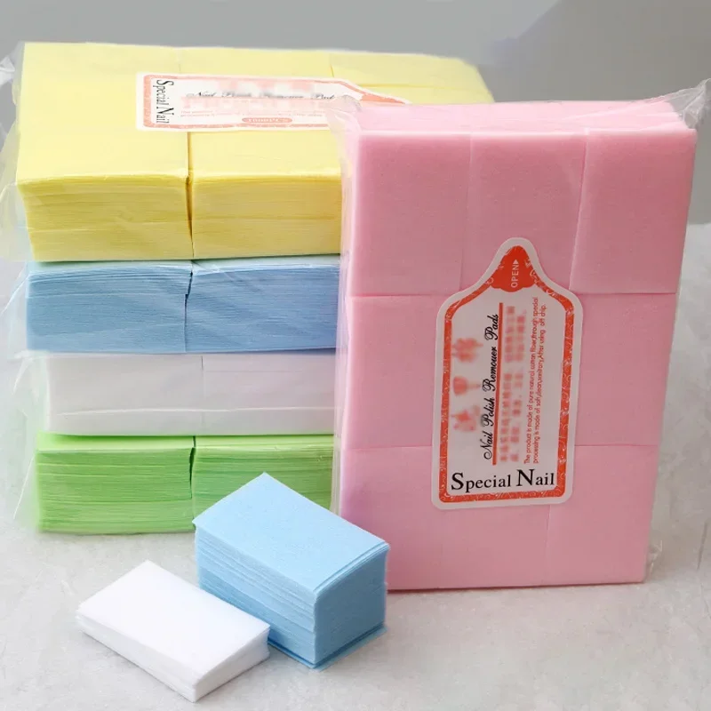 Nail Polish Remover Wipes 200Pcs/600Pcs Art Absorbent Soft Tool Manicure Accessories